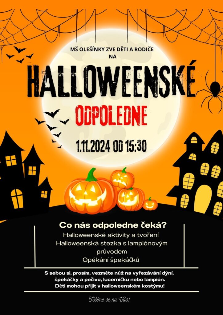 Halloweenské odpoledne